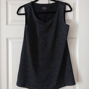 A logo tank top